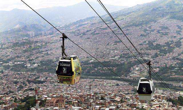 Medellín von oben