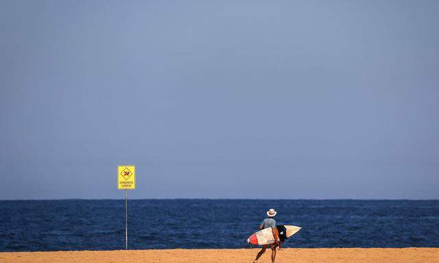 Der Frühling wurde in Australien schon rasch äußerst sommerlich. Hier ein Bild vom Narrabeen Beach nördlich von Sydney.