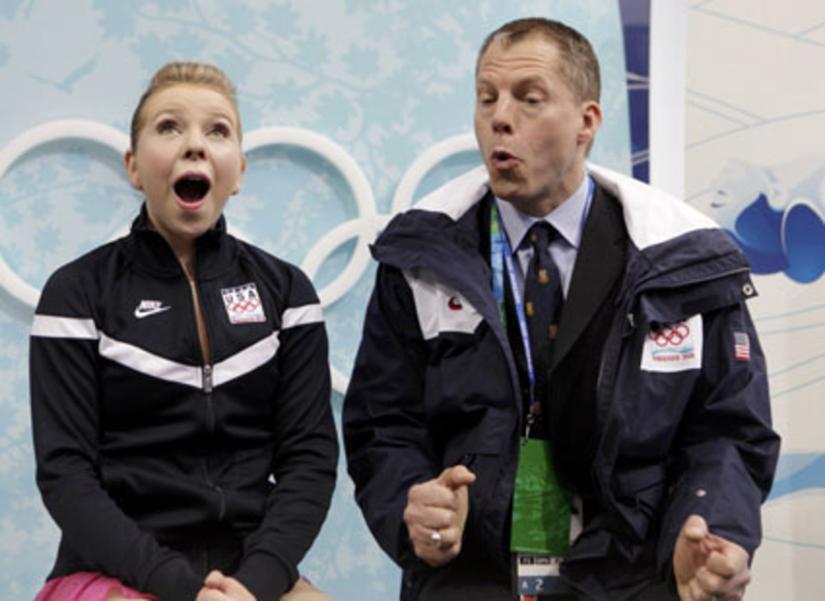 Auf den Plätzen fünf und sechs rangieren zwei Amerikanerinnen, die sich beide besonders über die Wertungen freuten: Die 17-jährige Rachel Flatt ...