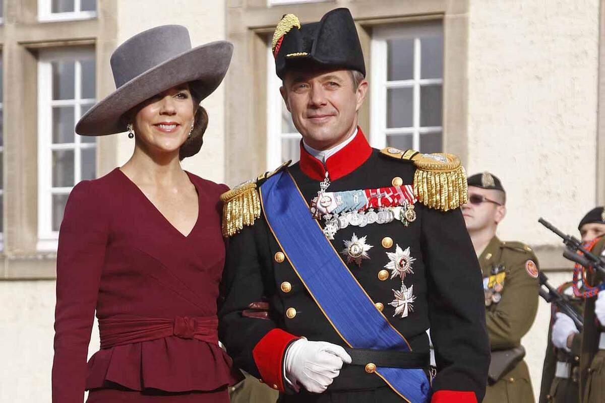 Dänemarks Kronprinzenpaar Mary und Frederik wirken immer ein bisschen so, als hätten sie sich gerade kennengelernt.