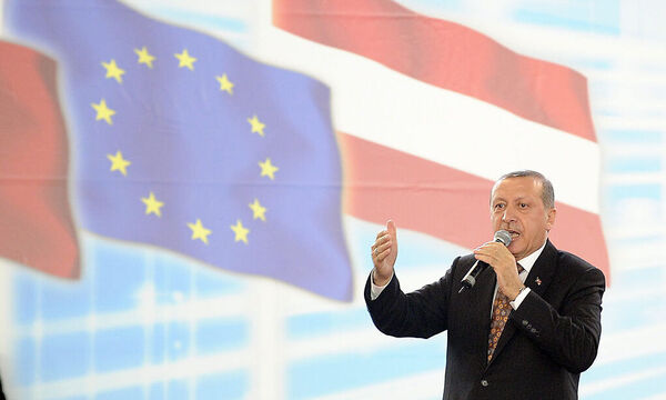 Er stand auch in Österreich eigentlich gar nicht zur Wahl: der türkische Präsident Erdogan.