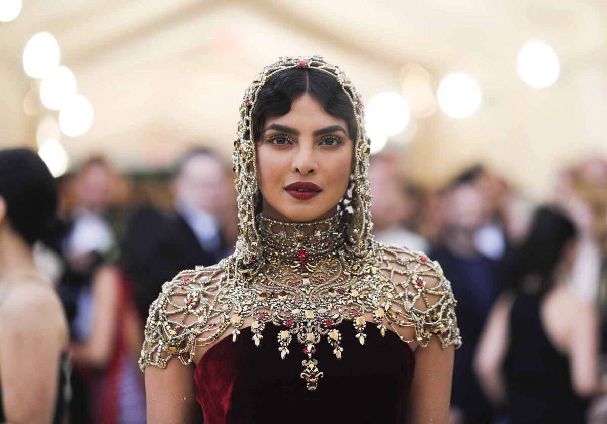 Gut verpackt: Bollywood-Star Priyanka Chopra.