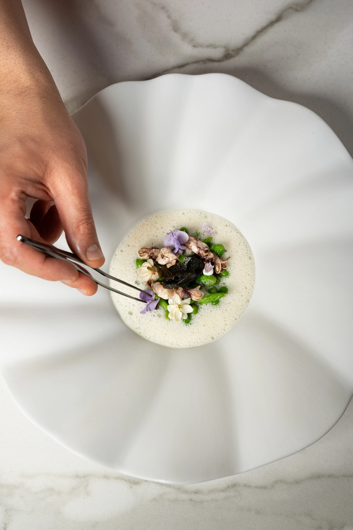 With enjoyment. The Michelin star is well deserved!