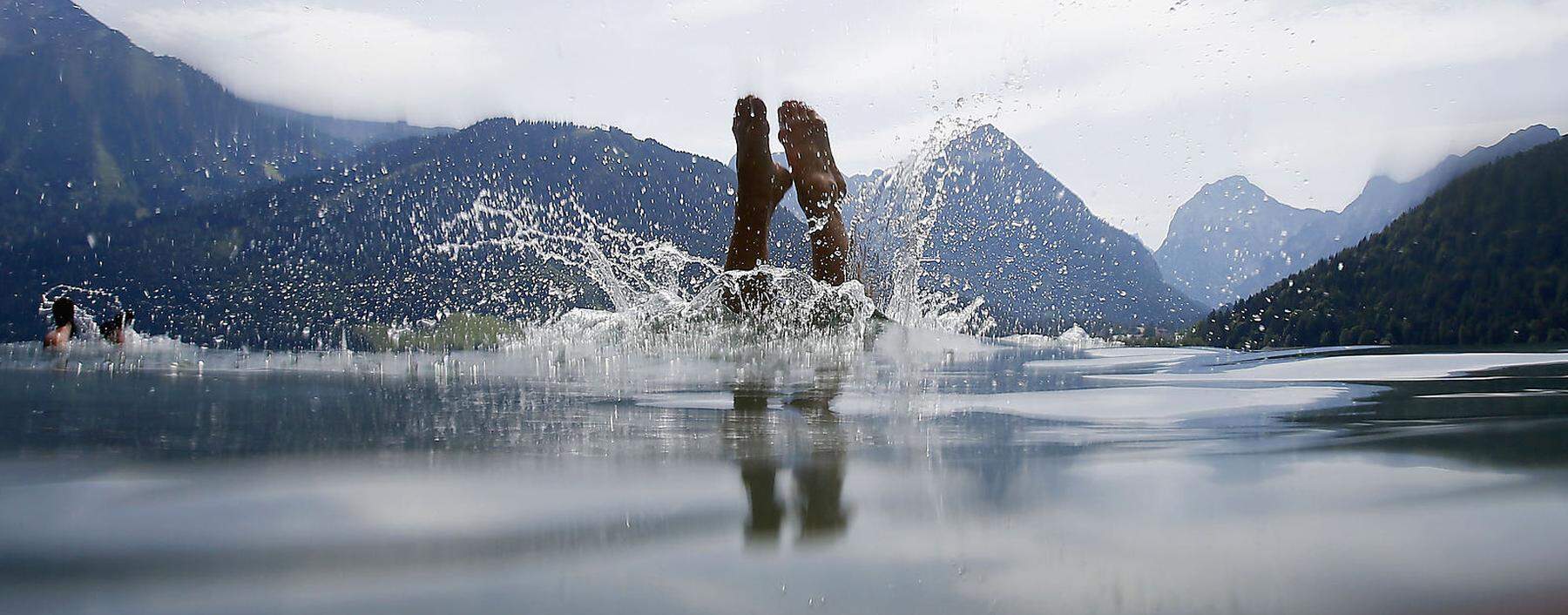 Über 90 Prozent der Touristen in Tirol kommen üblicherweise aus dem Ausland. Im Bild der Achensee.