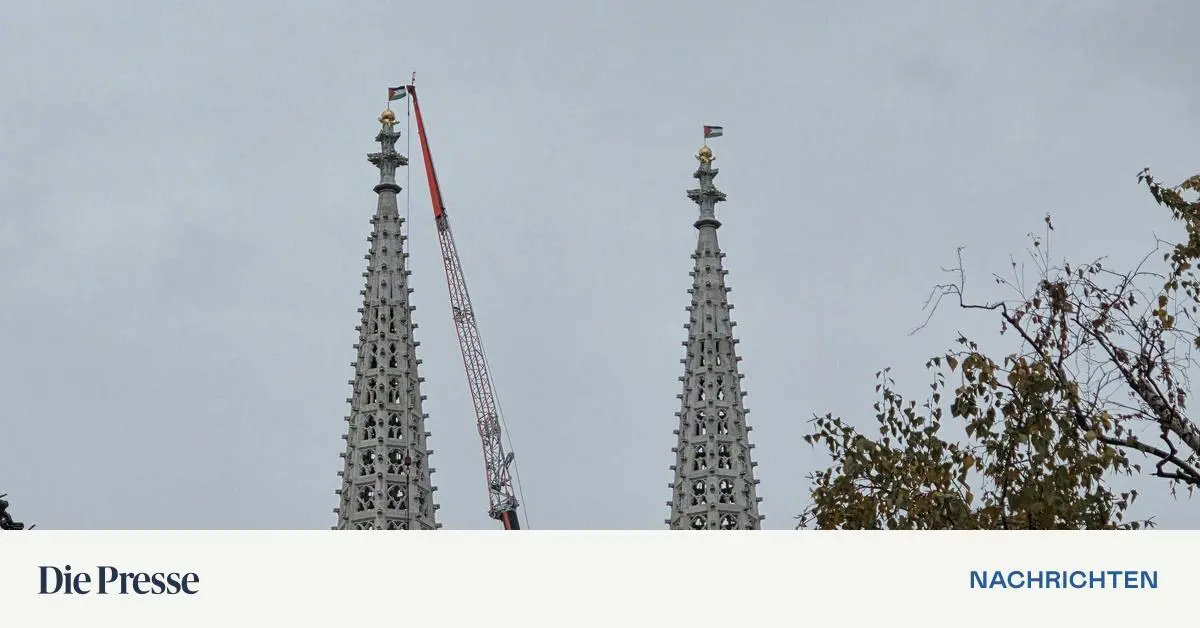 Warum-die-Pal-stina-Flaggen-noch-immer-auf-der-Votivkirche-wehen-premium-