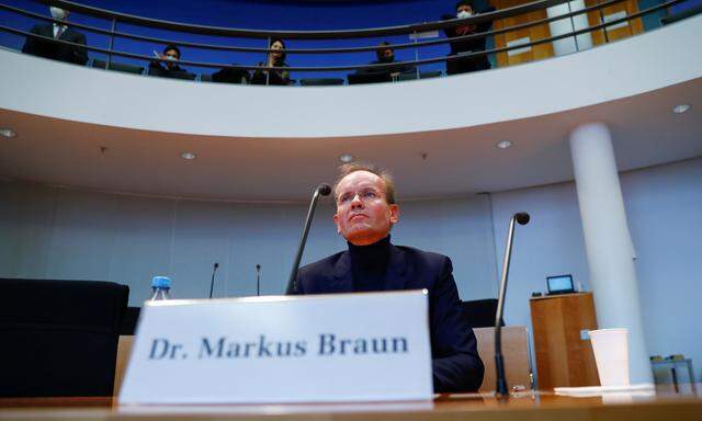 Wirecard-Ex-Chef Markus Braun gab sich in Berlin ziemlich wortkarg.