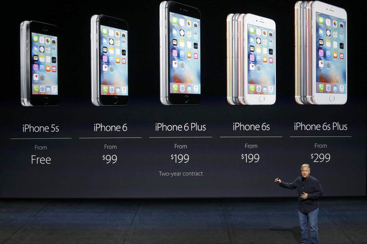 Wie auch beim iPad Pro bedeuten die Neuvorstellungen günstigere Preise bei bereits erhältlichen Geräten. Nach wie vor sind die Verkaufspreise für das iPhone 6s und 6s Plus nicht offiziell bekanntgegeben.