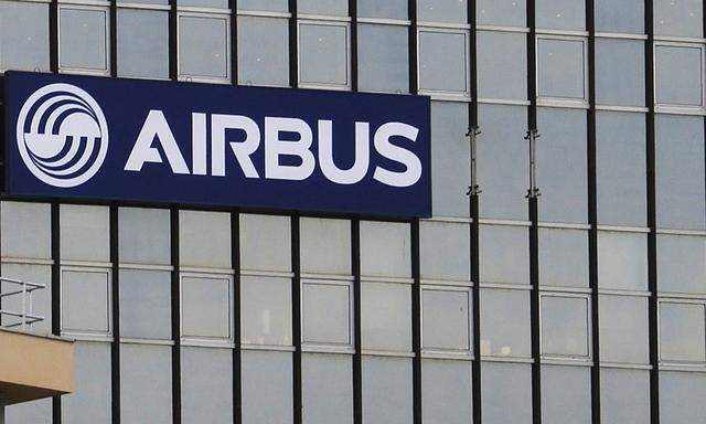 The logo of Airbus Group is seen on the company´s headquarters building in Toulouse