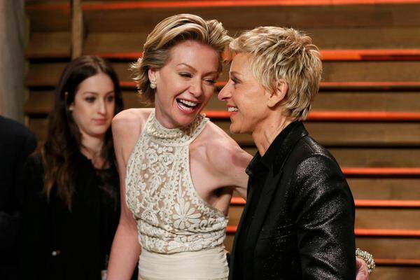 Die Entertainerin Ellen DeGeneres und die australische Schauspielerin Portia de Rossi haben im August 2008 in Beverly Hills geheiratet.