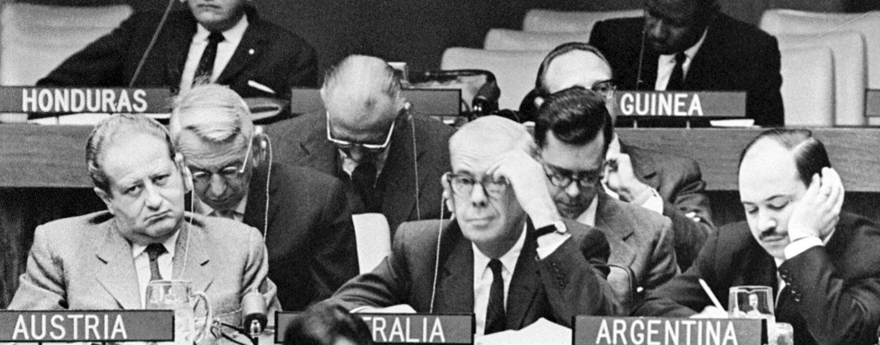 Brachte das Südtirol-Problem 1960 bei der UNO vor: der damalige österreichische Außenminister, Bruno Kreisky.