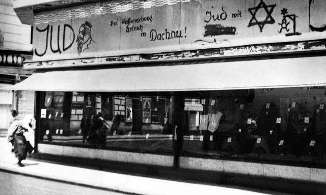 Brutale Ausschreitungen in Wien lassen das antisemitische Gewaltpotenzial erkennen. Sie begannen im März 1938. 