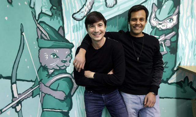 Vlad Tenev und Baiju Bhatt haben den bei Kleinanlegern beliebten US-Broker Robinhood gegründet.  