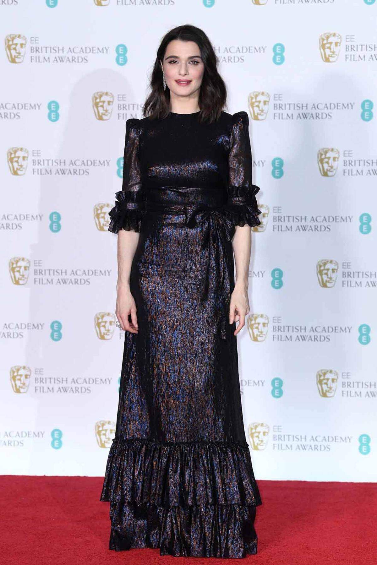 Gemma Arterton in Alberta Ferretti.