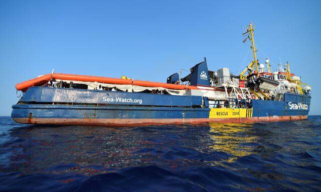 Wende im Fall der 40 Migranten an Bord des Rettungsschiffes "Sea-Watch 3"