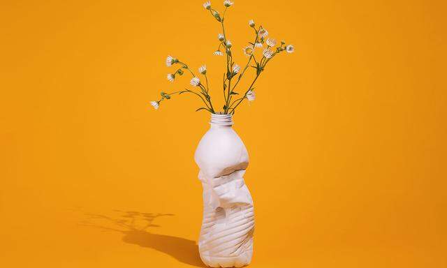 Prairie Wildflowers in a Repurposed Vase