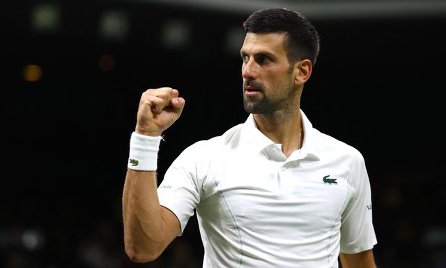 Novak Djokovic spart Kräfte und träumt vom achten Titel.