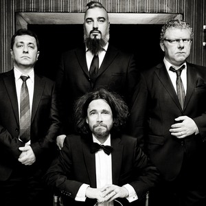 Vier Sowjet-Wiener: Alexander Shevchenko (l.), Aliosha Biz (vorne), Georgij Makazaria (hinten) und Roman Grinberg (r.). 