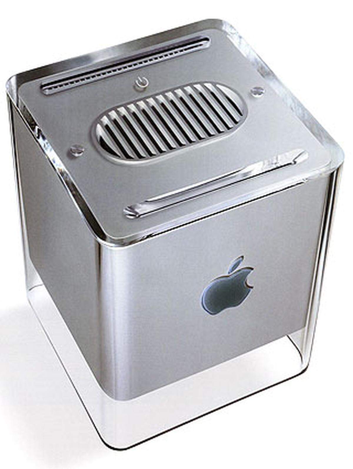 Auch mit dem Cube erlitt Apple Schiffbruch. Obwohl das Gerät viele Design-Preise gewann und aufgrund der lüfterlosen Konstruktion im Betrieb fast geräuschlos war, wurde die Produktion bald wegen schlechter Verkaufszahlen eingestellt. Das Gerät war - verglichen mit anderen G4 Rechner - nicht nur schlechter erweiterbar, sondern auch deutlich teurer.