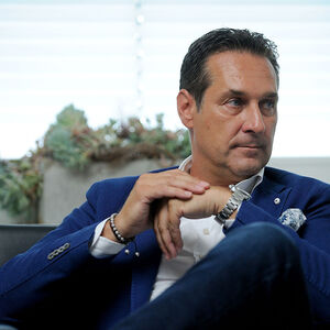Heinz-Christian Strache.