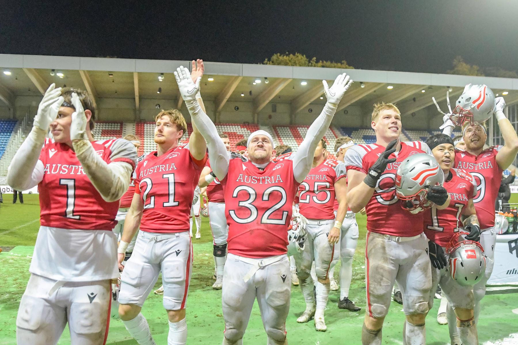 Österreich erneut Europameister im American Football
