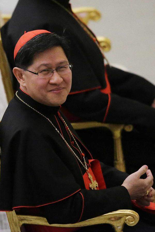 Und dann gibt es einen Neuzugang, den erst im Oktober vergangenen Jahres zum Kardinal beförderten, charismatischen Erzbischof der philippinischen Hauptstadt Manila, Luis Antonio Tagle. Als Jahrgang 1957 ist er der Jüngste im Kreis.