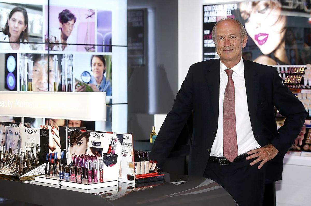 Unternehmen: L'Oreal Land: Frankreich Der Chef des traditionsreichen Kosmetikkonzerns eröffnet mit einer Jahresgage von 8,43 Millionen Euro das Ranking der bestbezahlten Manager.