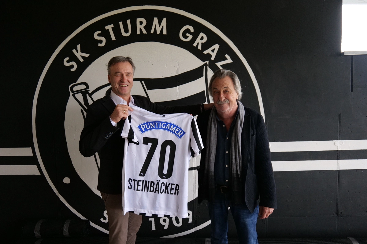 Gert Steinbäcker über die Liebe zu Sturm Graz: „Fußball ist für mich ...