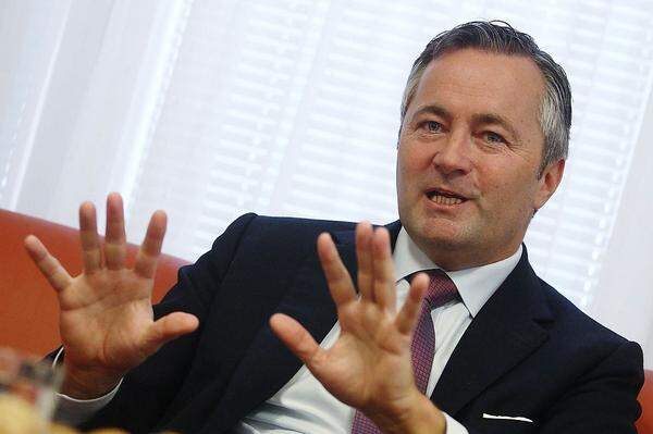 Hannes Ametsreiter Vorstandschef der Telekom Austria  Vergütung: 1,04 Millionen Euro