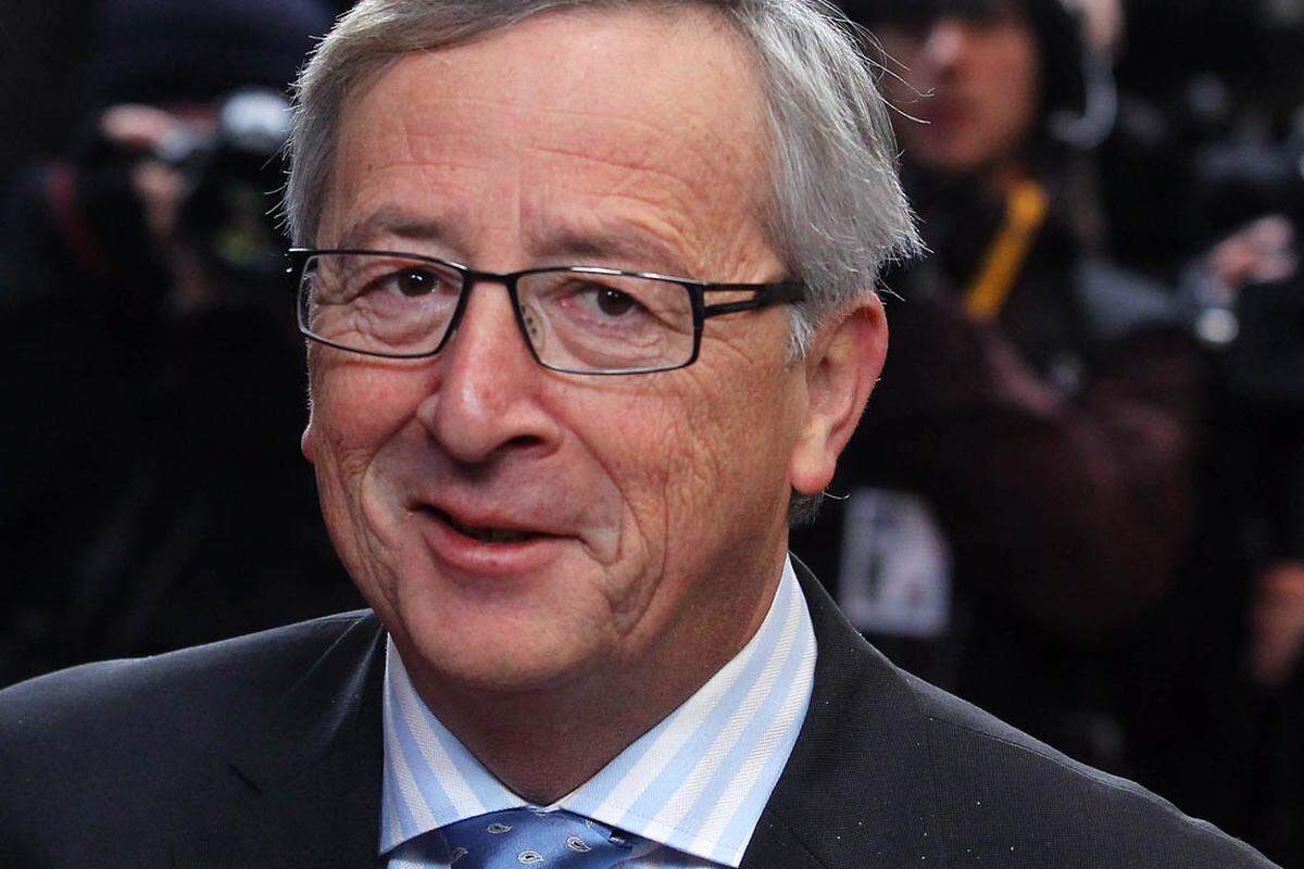 "Mein Eindruck ist, dass diese Frage vom Tisch ist." Luxemburgs Premierminister Jean-Claude Juncker