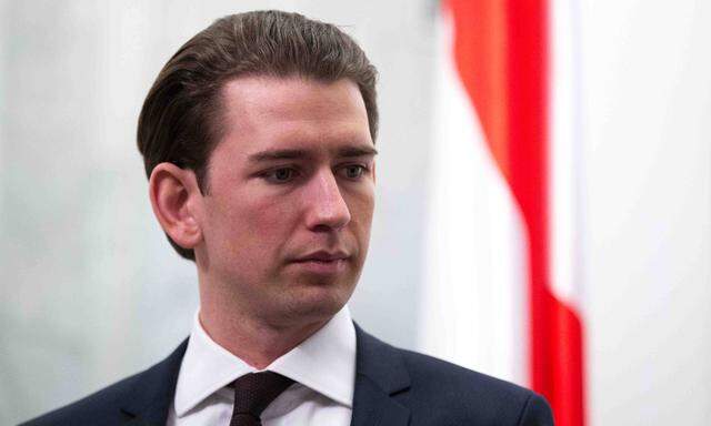 Außenminister Sebastian Kurz