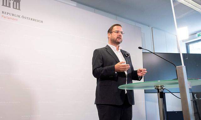 FPÖ-Fraktionsführer Christian Hafenecker wurde positiv getestet.