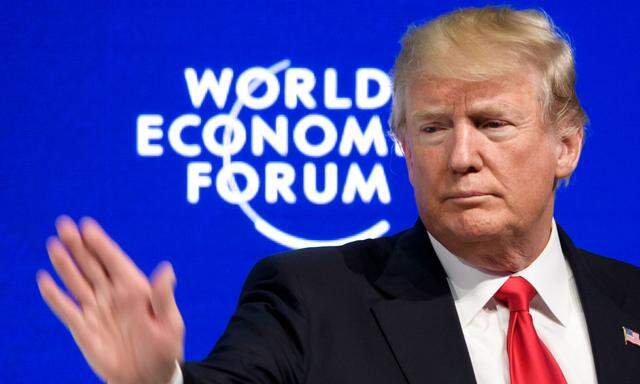 US-Präsident Donald Trump trifft in Davos keine iranischen Politiker 