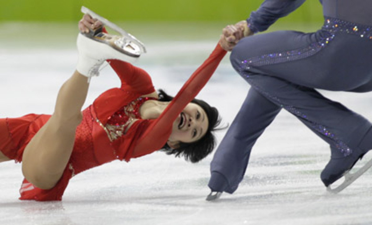 "An der schönen blauen Donau" brachte den Olympia-Debütanten kein Glück, an Ende gab es einen undankbaren vierten Platz.
