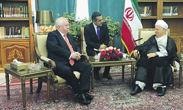 Häupl traf auch Ayatollah Ali Akbar Hashemi Rafsanjani