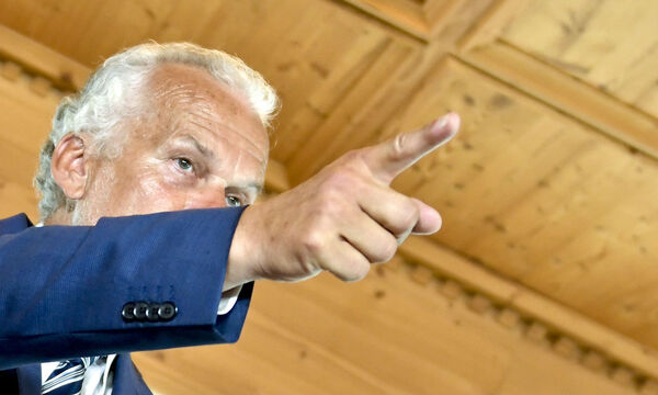 Justizminister Josef Moser bei einer am heurigen Forum Alpbach gegebenen 