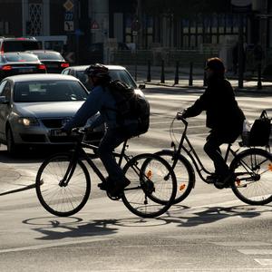 Der Anteil der Radfahrer stieg laut Modal Split auf elf Prozent. Mit dem Auto fährt ein Viertel der Wiener. 