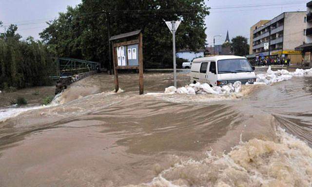 Hochwasser: Slowakei ruft Notstand aus