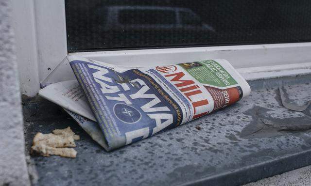 Eine Ausgabe der Milli Gazete (Nationale Zeitung) in Traiskirchen. Die Publikation ist Teil der Milli-Görüs-Bewegung.
