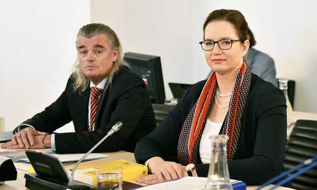 Anwalt Meinhard Novak, WKStA- Staatsanwältin Ursula Schmudermayer 