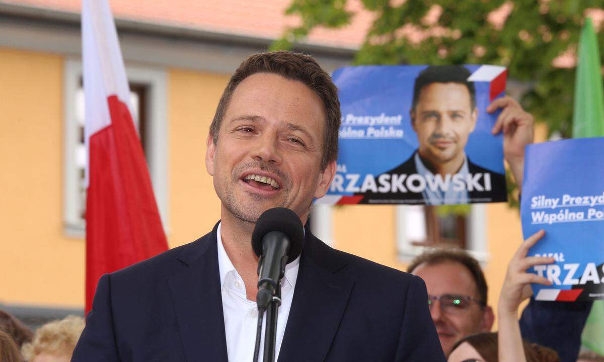 Der Warschauer Bürgermeister Rafal Trzaskowski könnte die Präsidentenwahlen gewinnen