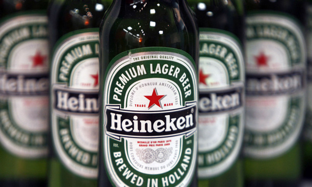 Heineken leidet unter flauem Bierabsatz