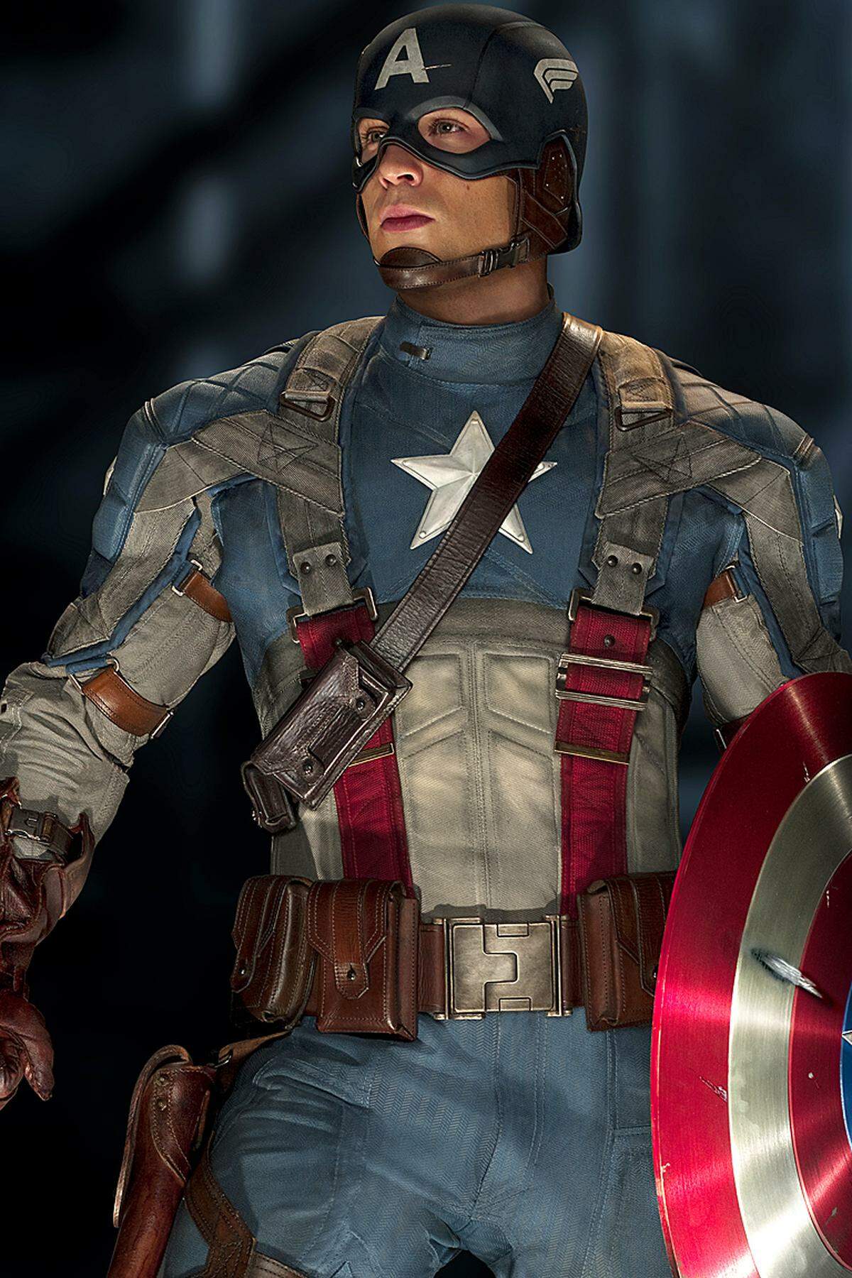 Chris Evans mimt im Ensemble-Film der Marvel-Charaktere einmal mehr Steve Rogers, besser bekannt als Captain America.