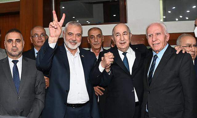 ALGERIA-PALESTINIAN-POLITICS