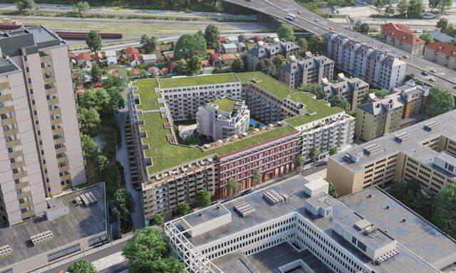 Die deutsche Immobiliengruppe ZBI hat das 35.000 Quadratmeter große Wohnbauprojekt „Wohngarten“ akquiriert.