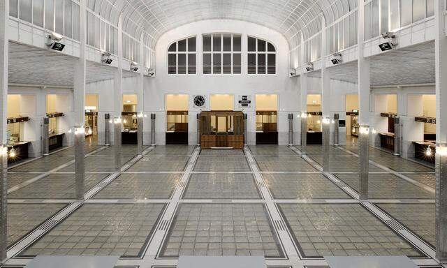Lichte Ikone: Otto Wagners Kassensaal, er soll öffentlich zugänglich bleiben, so die Signa-Holding.