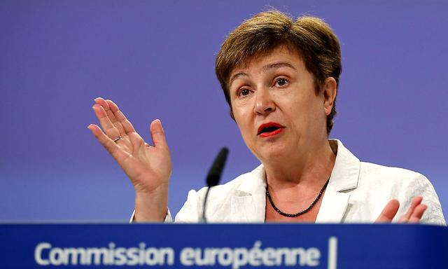 Die bulgarische EU-Vizekommissionspräsidentin Kristalina Georgiewa