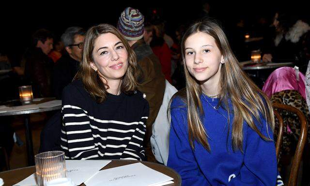Sofia Coppola mit ihrer Tochter Romy Coppola Mars.