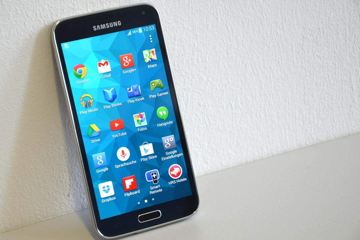 Das Galaxy S5 ist ein wahrer Allrounder, der keine aktuell bei einem Smartphone mögliche Spielerei auslässt.