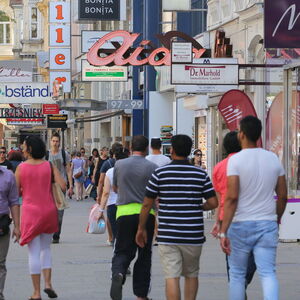 Der beliebteste Standort Österreichs ist die Mariahilfer Straße