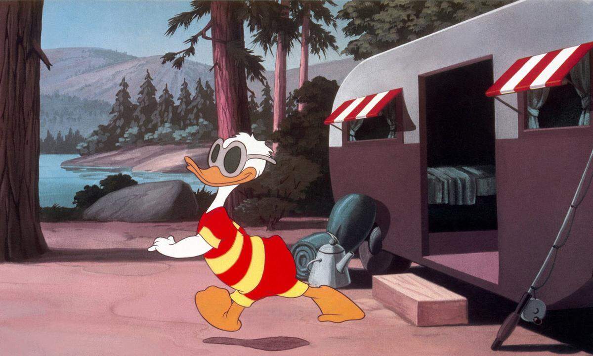 Als unangepassten, faulen und oftmals frechen Kerl hatte Wald Disney inzwischen ja Donald Duck erfunden.